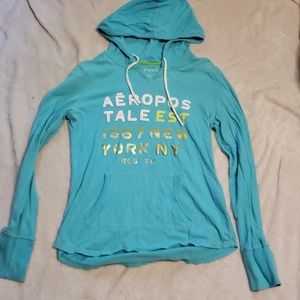 Aeropostal light sweat shirt size xl blue